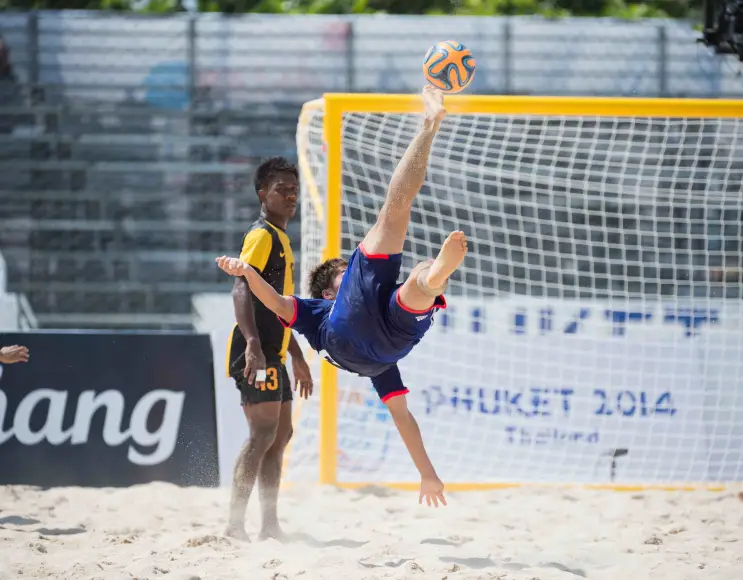 Beach-Soccer-Netz 5,50x2