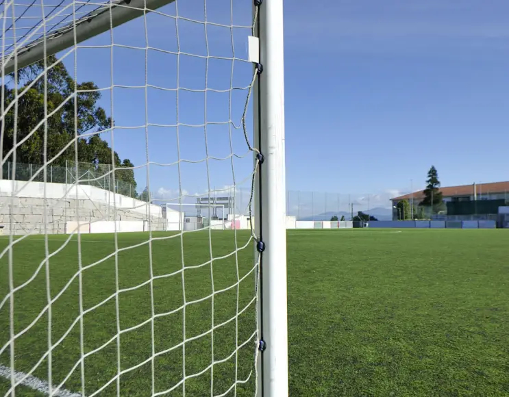 Fußballtore transportierbar aus Stahl, Meter 6 x 2