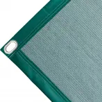 Abdeckplane Mulden aus Polyethylen, 170 g/m². Farbe grün. Ösen oval 40x20 mm - cod.CMBV170V-40O