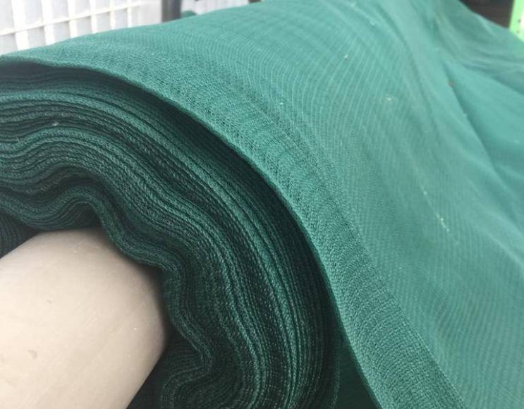 Netztuch verdunkelt Hof 90% ohne Rand