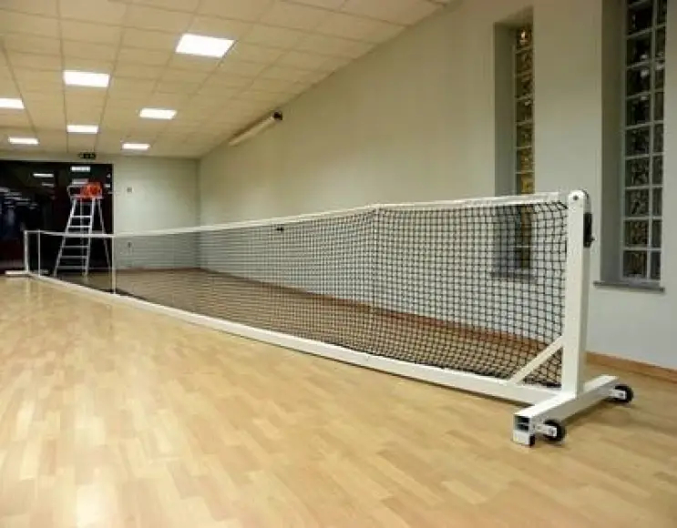 Transportable Tennisstöcke, herausnehmbares Modell und gemäß den ATP- und Fit-Regeln
