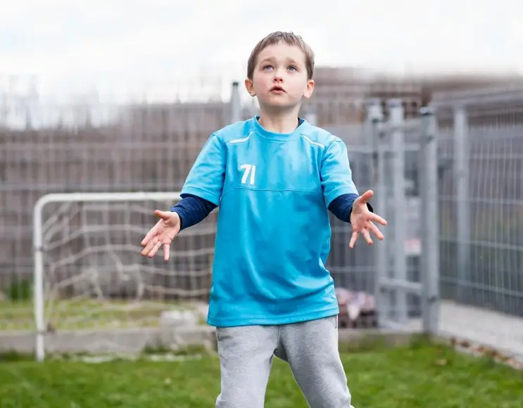 Mini-Fußballtor für Garten und Terrasse