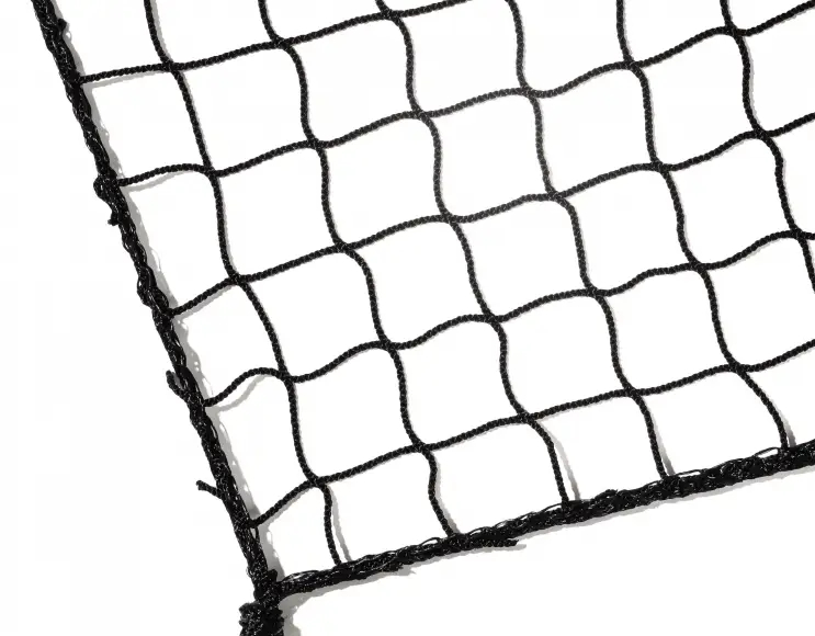 Anti-Fall-Netz für Treppen 50 mm Maschenweite schwarze Farbe