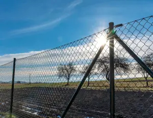 Kunststoffbeschichtetes Drahtgeflecht für private und landwirtschaftliche Zwecke - cod.RM50EC