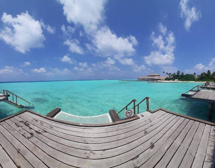 Net Bett Hängematte entspannen auf dem Meer für Bungalows der Resorts