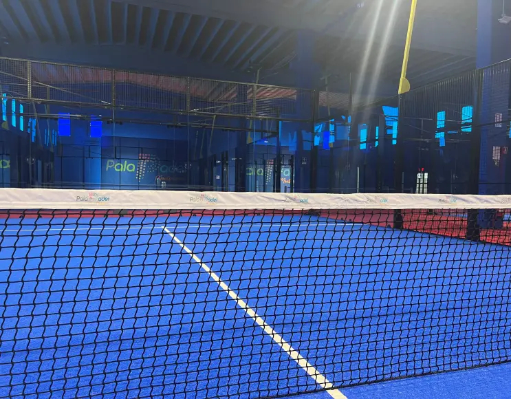 Padel Netz mit personalisiertem Druck