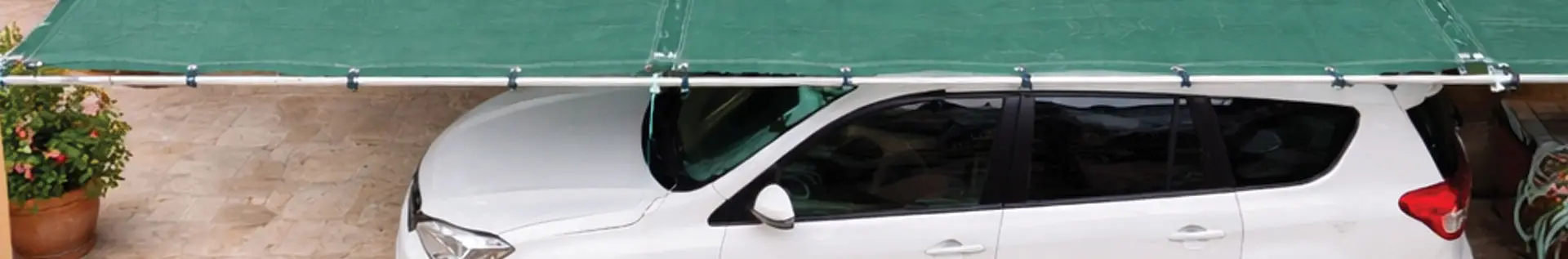 Hagelfeste Planen für Autos und Wohnmobile