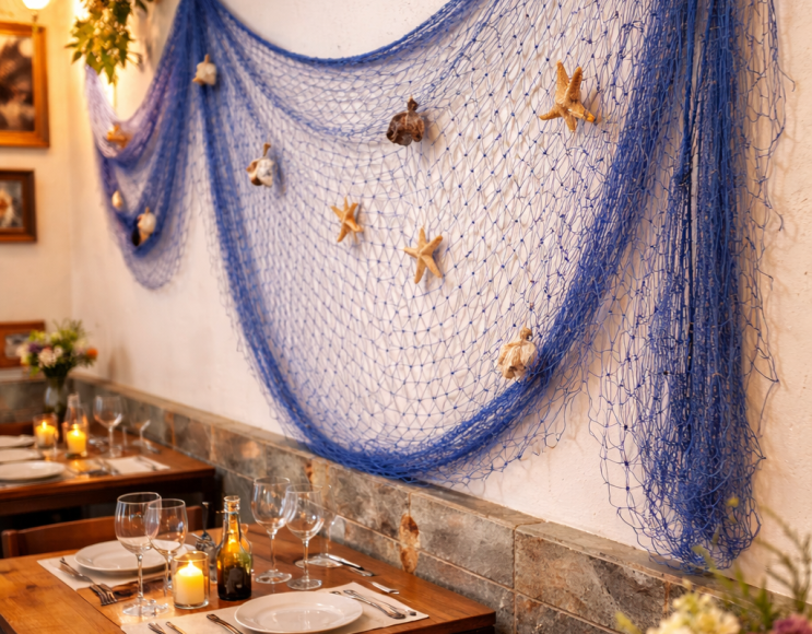 Netz zur Verschönerung und Dekoration